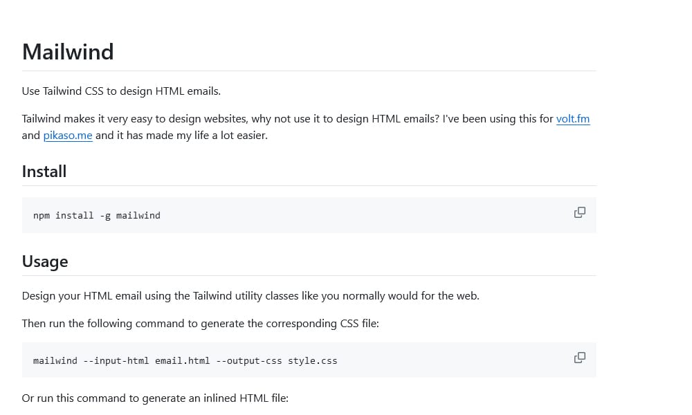 20+ Best Responsive Email Frameworks 26 Mailwind