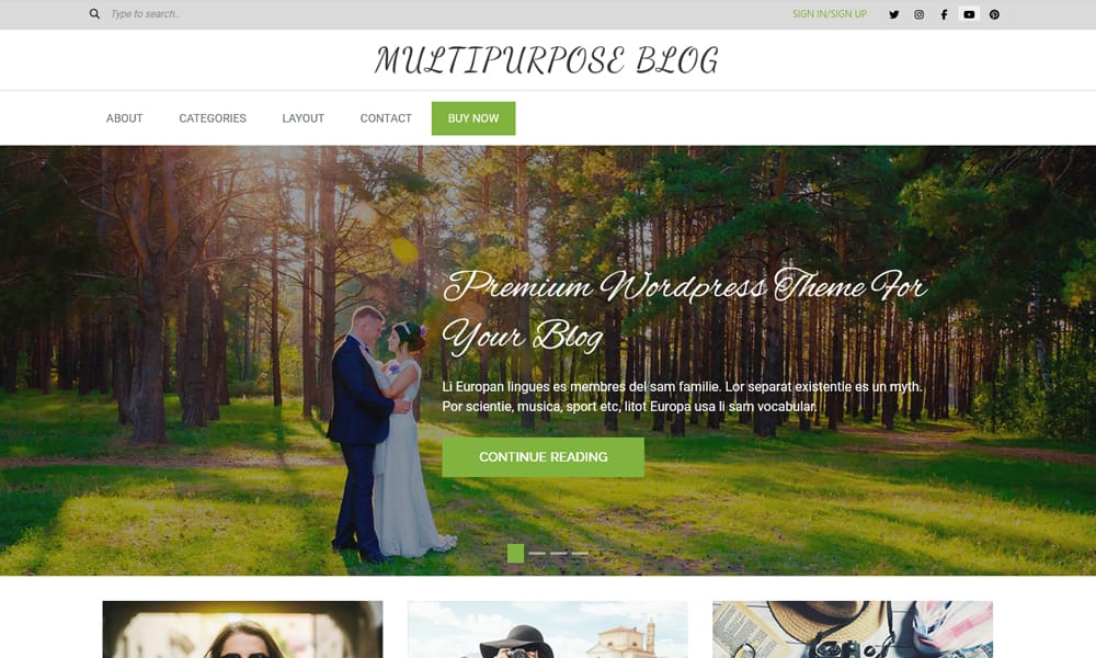 25+ Best Free Multipurpose WordPress Themes 2025 35 Multipurpose Blog