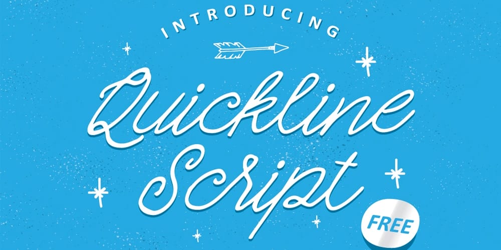 Free Calligraphy Fonts 93 Quickline Script