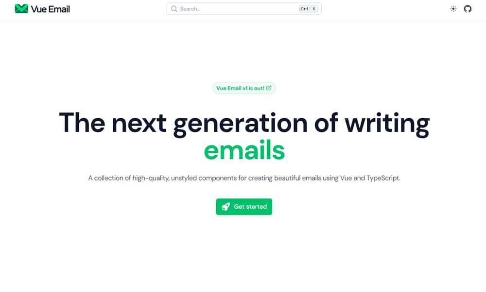 20+ Best Responsive Email Frameworks 29 Vue Email