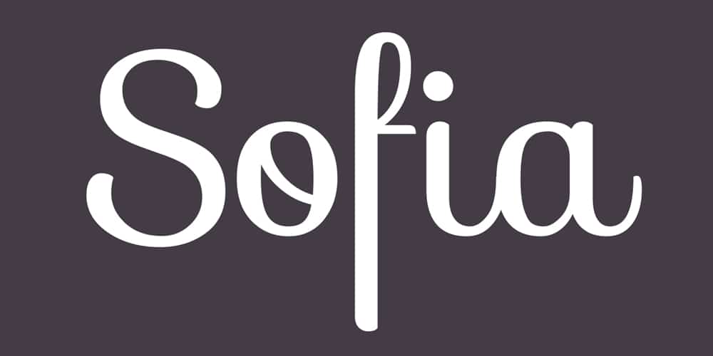 Free Calligraphy Fonts 79 sofia font