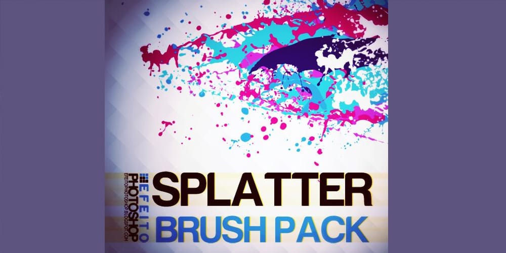 Collection of Best Photoshop Brushes 99 Cool Splatter Brush Set