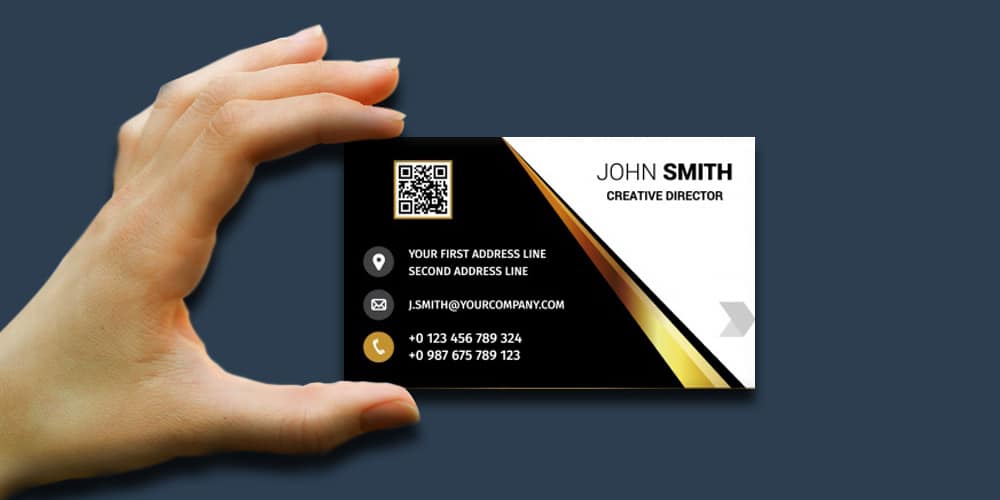 Free Business Card Mockup PSD
