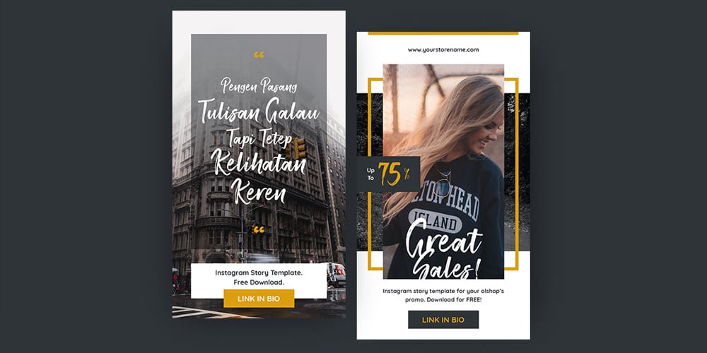 100+ Best Instagram Post Templates to Gain More Followers 202 Free Instagram Stories Templates PSD