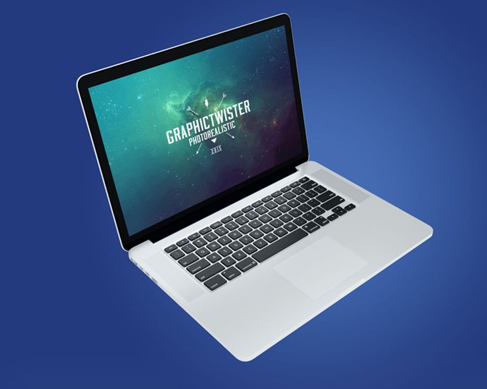 Mac Book Pro Mockup Perspective 2 Mac Book Pro Mockup Perspective