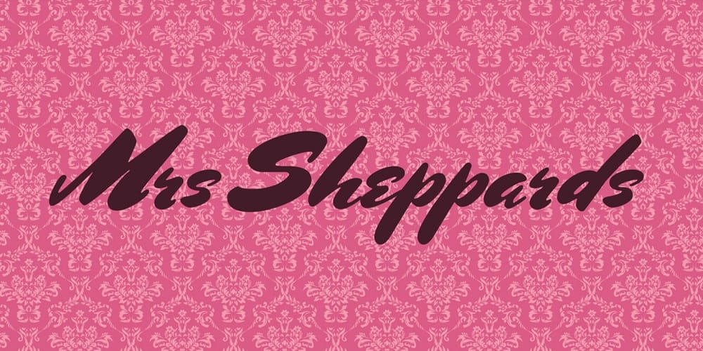 Free Calligraphy Fonts 86 Mrs Sheppards Font