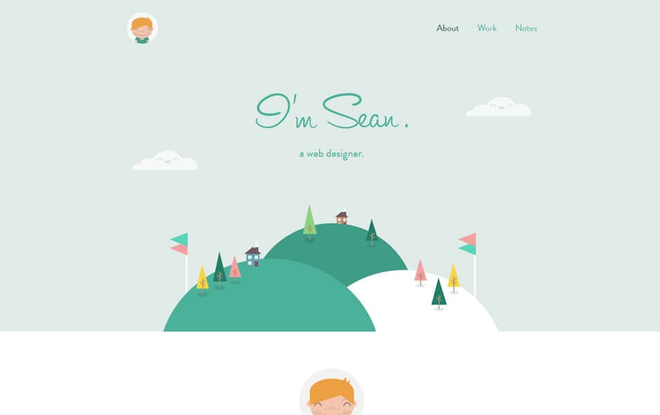 Beautiful Portfolio Website Designs for Inspiration 13 Sean Halpin
