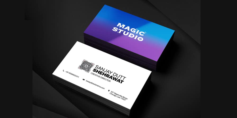 Director Business Card Template PSD