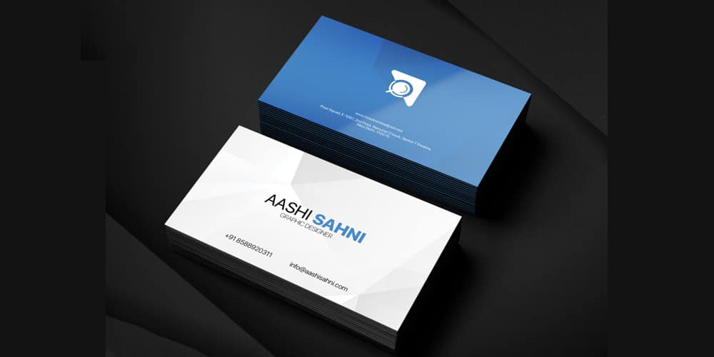 Graphic Designer Business Card Template PSD