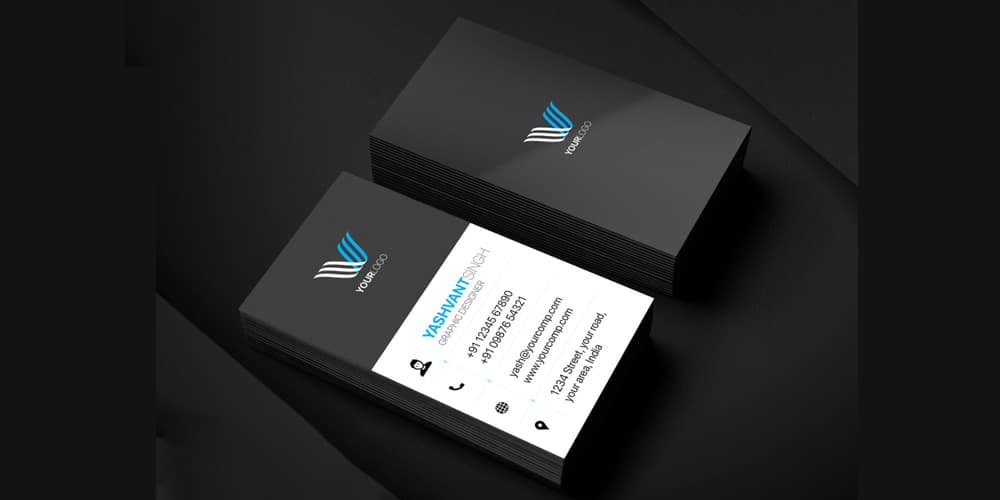 100+ Free Business Cards PSD 150 Graphic Designer Business Card Template PSD