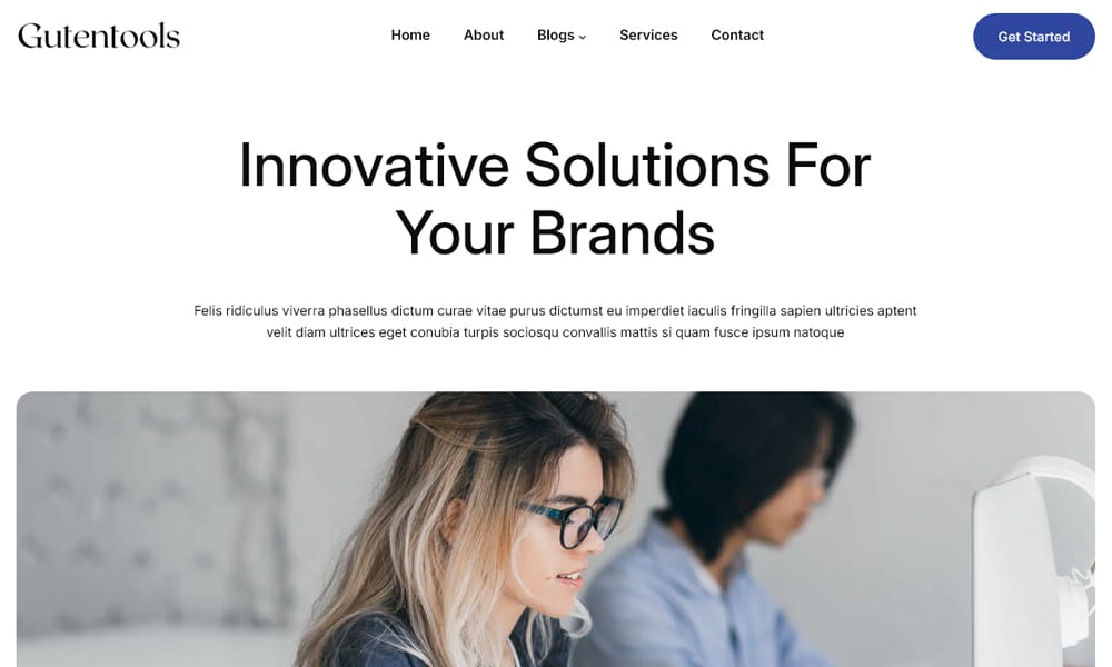 25+ Best Free Landing Page WordPress Themes 2025 32 Gutentools