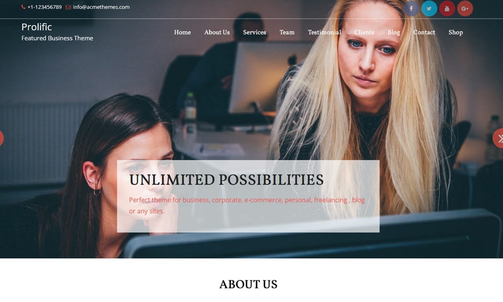 25+ Best Free Landing Page WordPress Themes 2025 22 Prolific