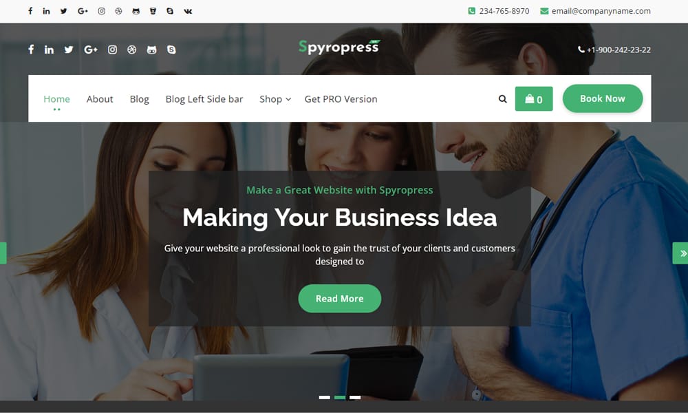 25+ Best Free Landing Page WordPress Themes 2025 24 SpyroPress