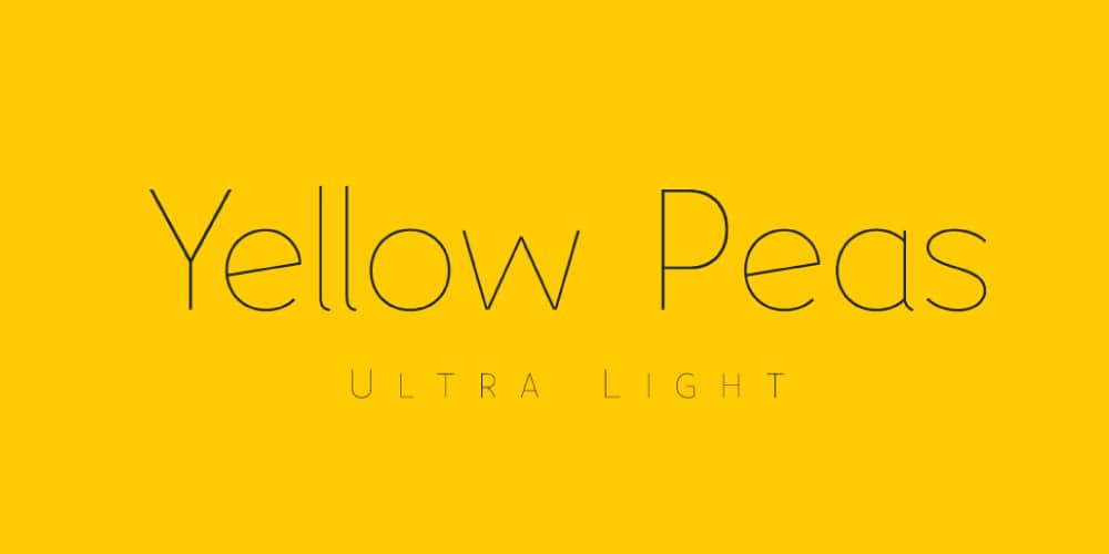 Yellow Peas Ultra Light