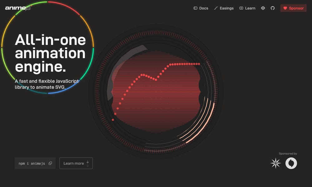 10 + JavaScript Text Effect Libraries 30 Anime.js