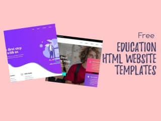 Education HTML Website Templates