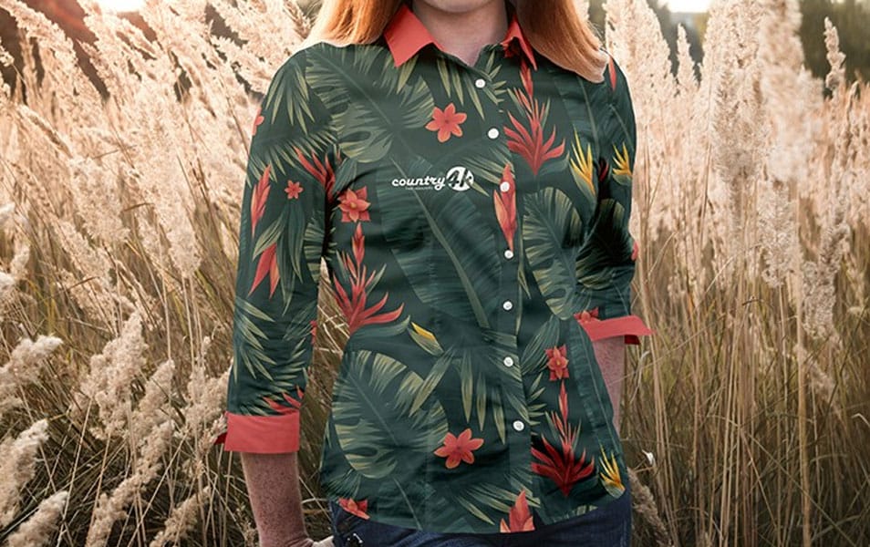 Free Women Blouse T-shirt PSD MockUp in 4k 2 Free Women Blouse T-shirt PSD MockUp in 4k