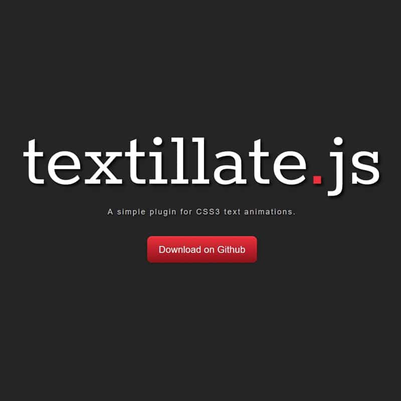 10 + JavaScript Text Effect Libraries