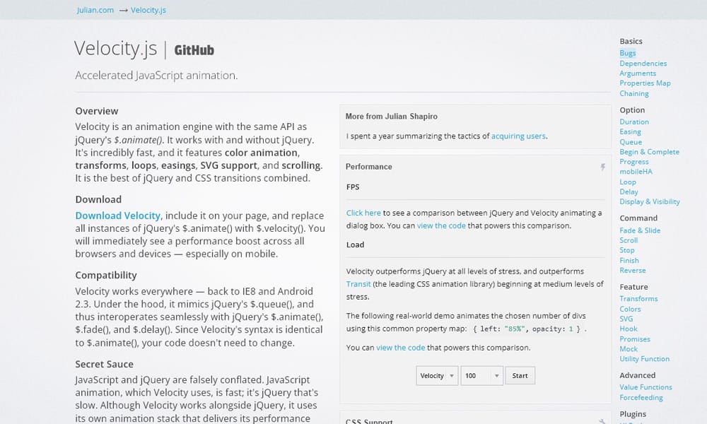 10 + JavaScript Text Effect Libraries 35 Velocity.js