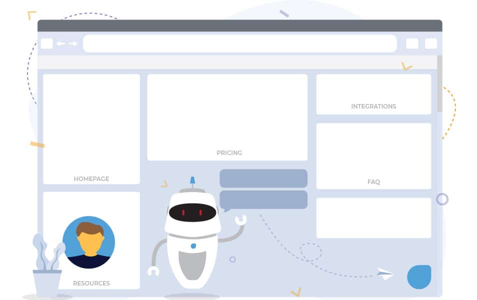 7 Exclusive Web Development Trends to Incorporate in Web Designs in 2019 1 Chat bots or AI