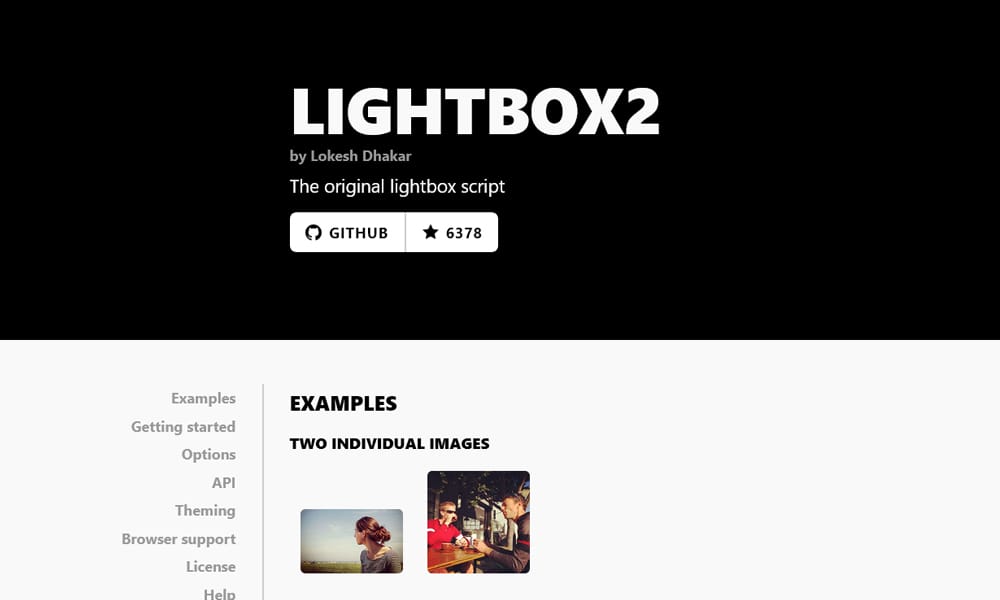 20+ Best JavaScript Modal Window Plugins 32 Lightbox2