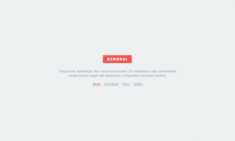20+ Best JavaScript Modal Window Plugins 31 Remodal