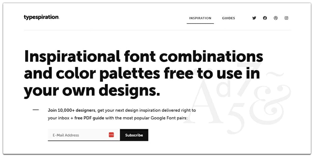 10+ Best Tools for Designers to Find Best Fonts 54 Typespiration