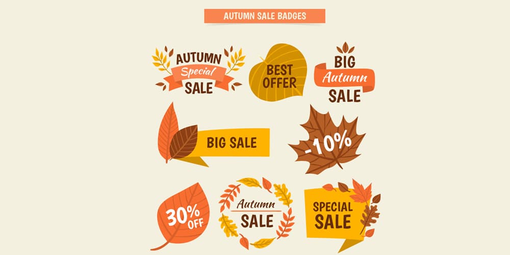 Autumn Inspired Vectors