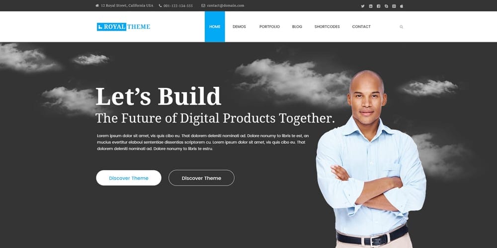 Free Corporate and Business Web Templates PSD 7 Corporate Branding Template PSD