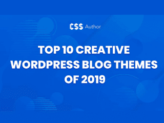 Creative WordPress Blog Themes of 2021