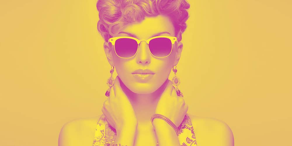 Latest Free Photoshop Actions 49 Duotone Effect