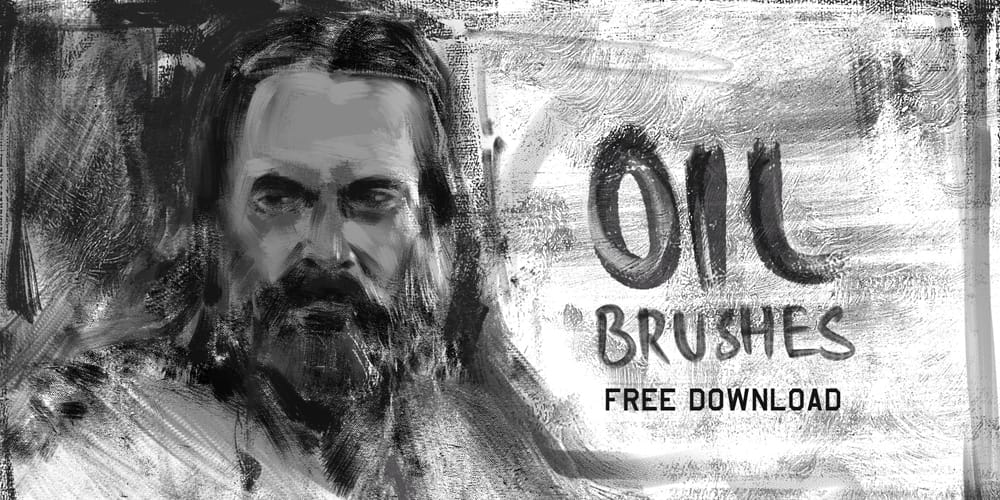 Collection of Best Photoshop Brushes 91 Free Oil Brushes for Photoshop
