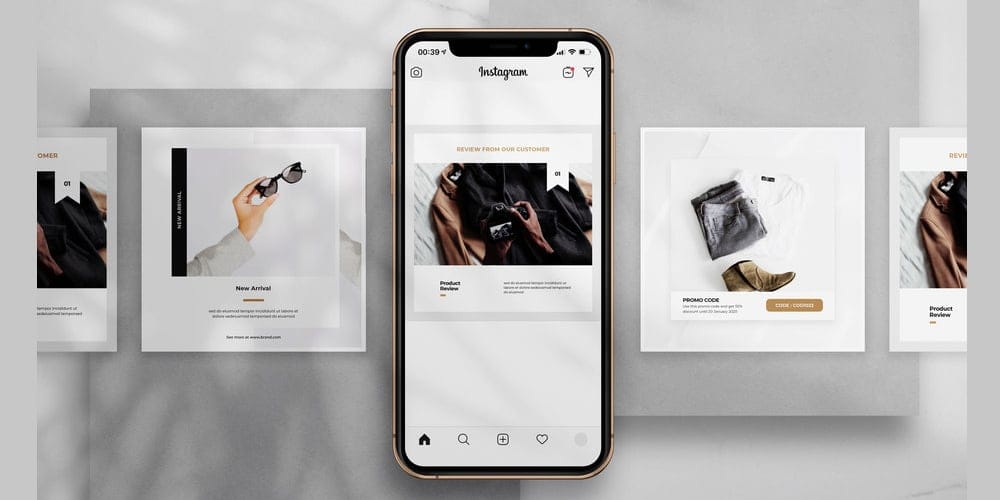 100+ Best Instagram Post Templates to Gain More Followers 55 Free Promo Instagram Post Template