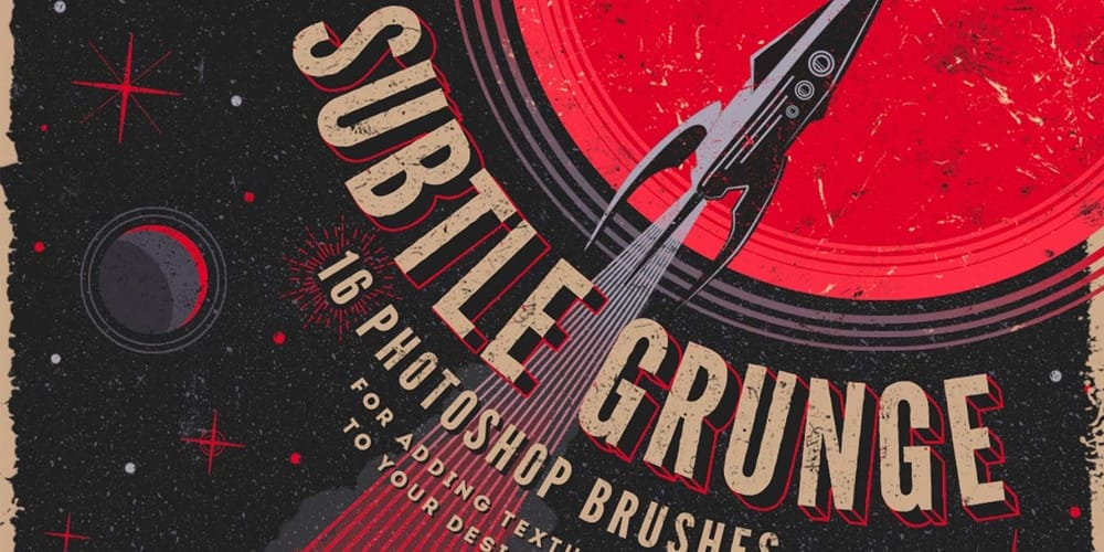 Grunge Photoshop Brushes Kit