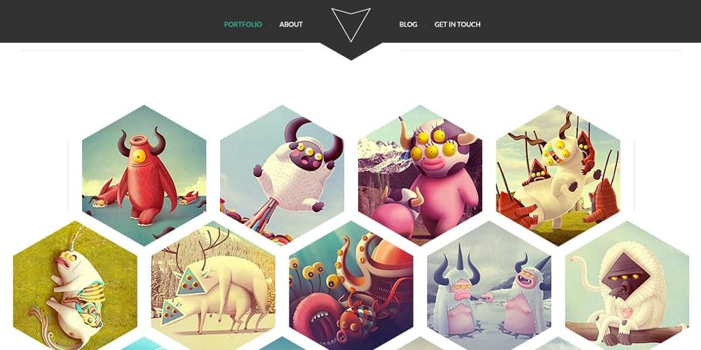 Free Portfolio Website Templates (PSD , HTML) 95 Free Portfolio Website Templates