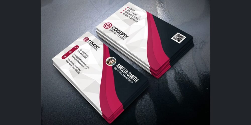 100+ Free Business Cards PSD 361 Multipurpose Business Card Template