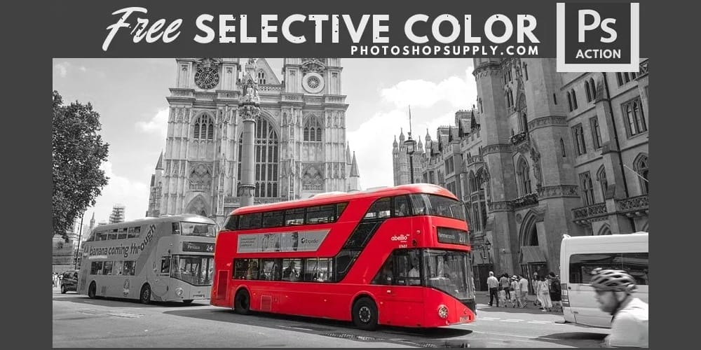 Latest Free Photoshop Actions 205 Selective Color Photoshop Action