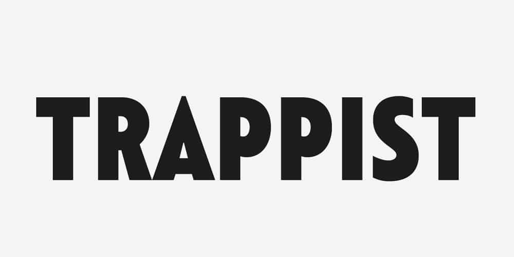 200+ Great Free Fonts for Designers 252 Trappist Sans Serif Font