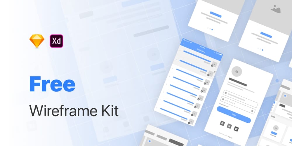 Wireframe Kit For Sketch