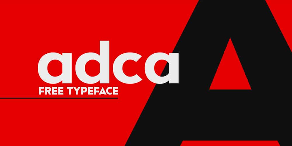 200+ Great Free Fonts for Designers 251 Adca Sans Serif Font