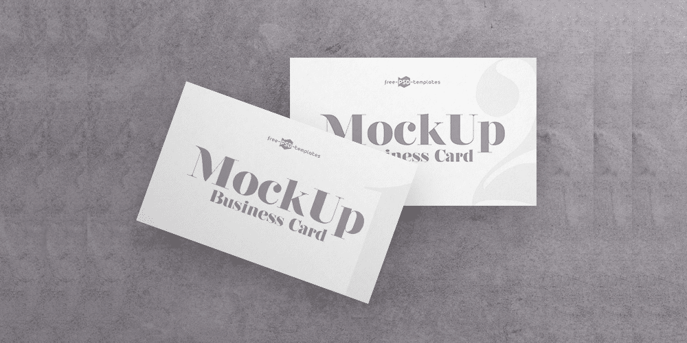 100+ Free Business Card Mockups PSD 477 Business Card V04 Mockup PSD