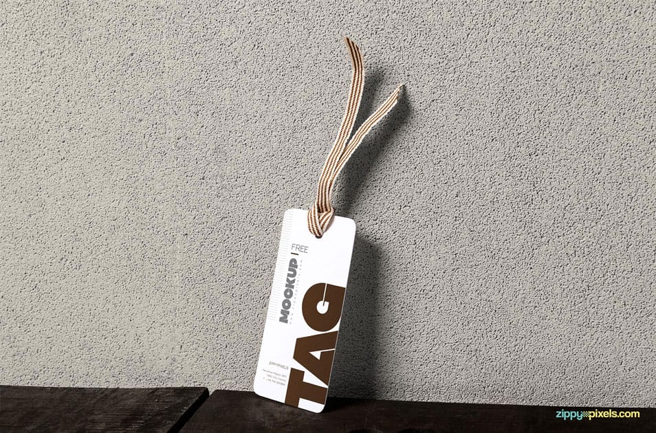 Free Clothing Label Mock Up 2 Free Clothing Label Mock Up