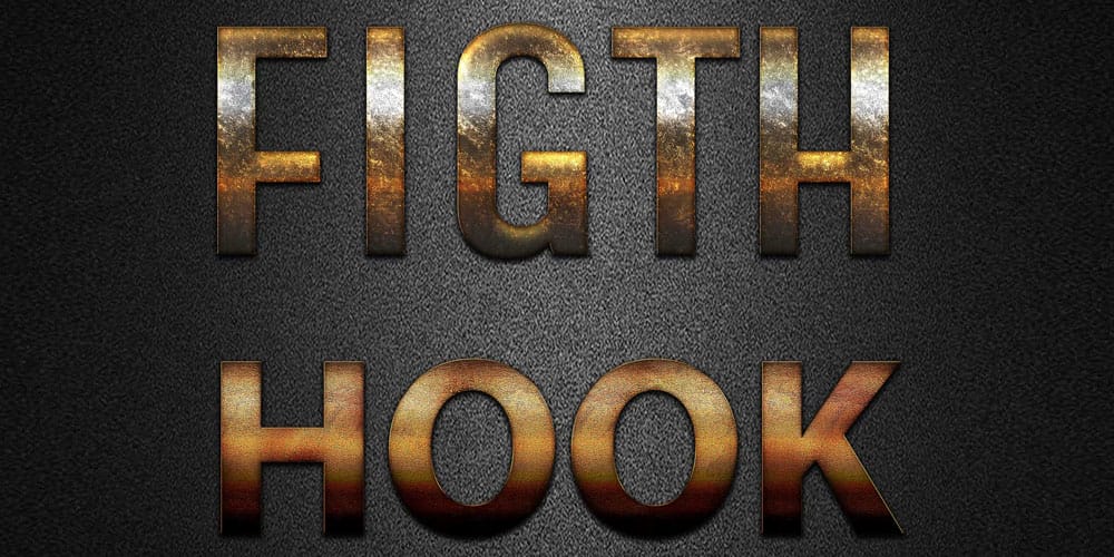 Latest Free Photoshop Text Styles & Effects 125 Free Embossed Gold Text PSD