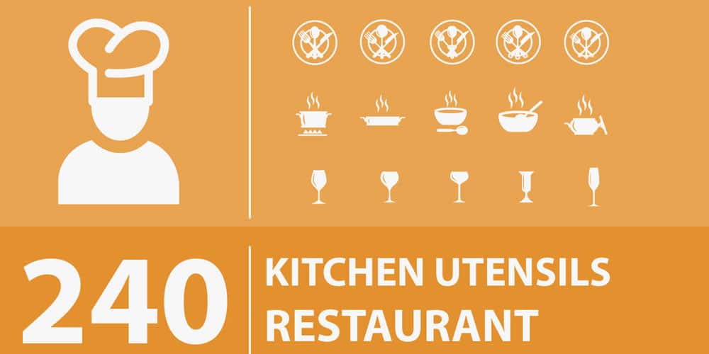 Latest Collection of Free SVG Icons & Illustrations 234 Free Kitchen Restaurant Icons