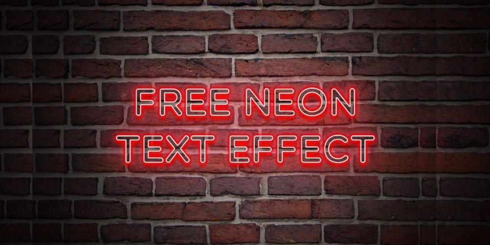 Latest Free Photoshop Text Styles & Effects 129 Free Neon Text Effect PSD