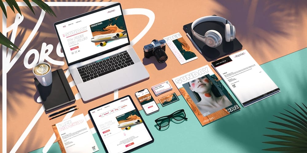 Best Free Scene Creators for Designers 96 Free Scenes and Mockups PSD