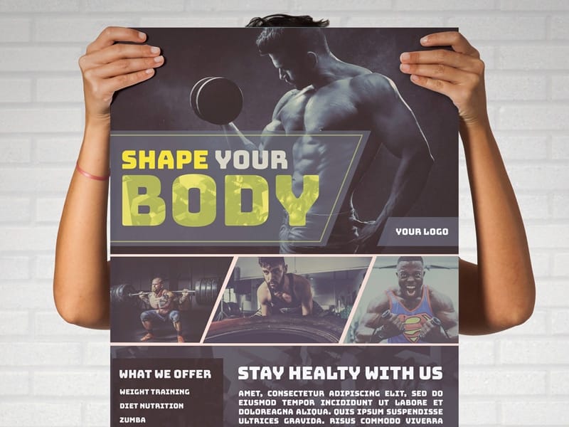 Gym Flyer Template