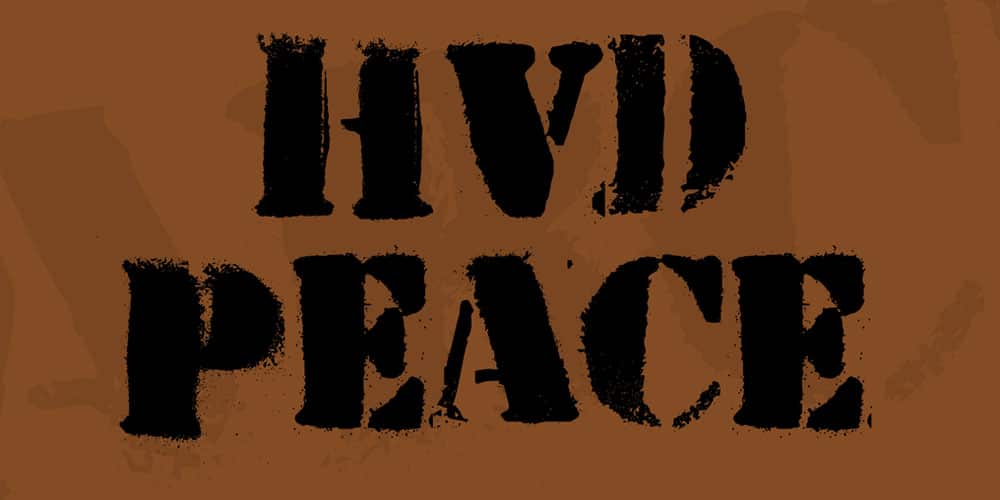 200+ Great Free Fonts for Designers 692 HVD Peace Font