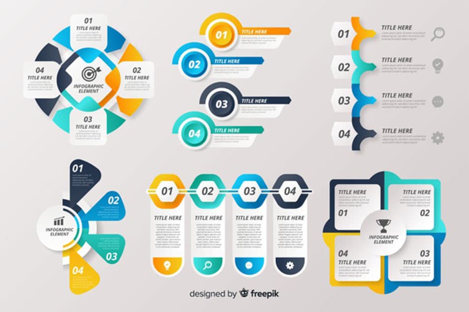 20 Amazing Infographic Templates (Free & Premium) 8 Infographic Element Collection