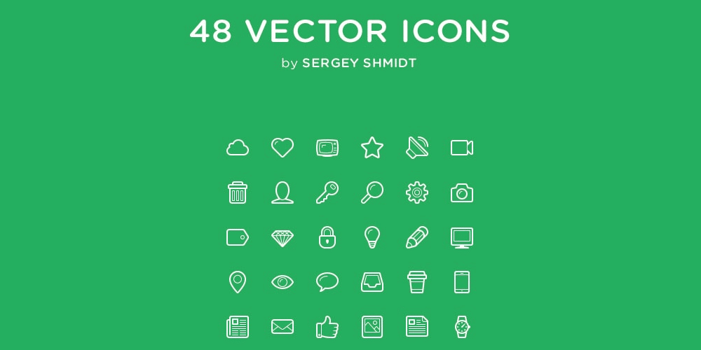 Latest Collection of Free SVG Icons & Illustrations 243 Linecons